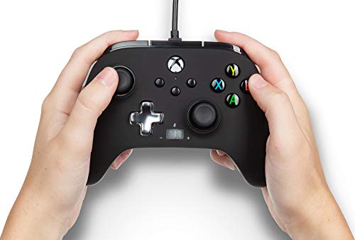 PowerA Enhanced Wired Controller for Xbox Series X|S - Black, Officially Licensed for Xbox - color: Black