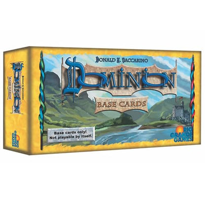 Rio Grande Games Dominion Base Cards Set - 250 Victory, Treasure & Curse Cards, Updated Graphics