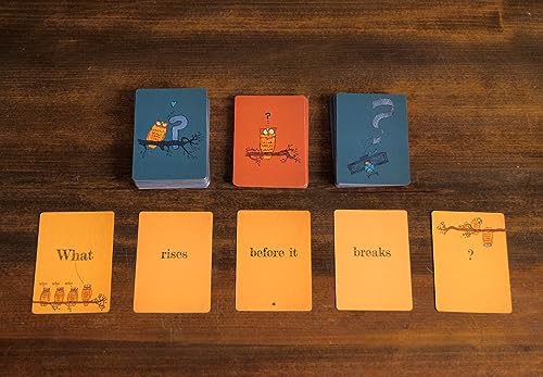 Smug Owls Card Game- Award-Winning Hilarious & Creative Riddle Party Game | Fun for the Whole Family | Easy to Learn | Kids and Adults | 8+ | 15-20 min | 3-15 Players