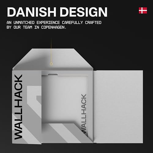 Wallhack SP-004A Glass Gaming Mouse Pad, Medium 15.4x17.7 in, White | Tempered Glass Mousepad For FPS & Esports, Compact Precision Surface With Smooth Tracking & Non-Slip 60A Silicone Base - color: SP-004A Compact | White