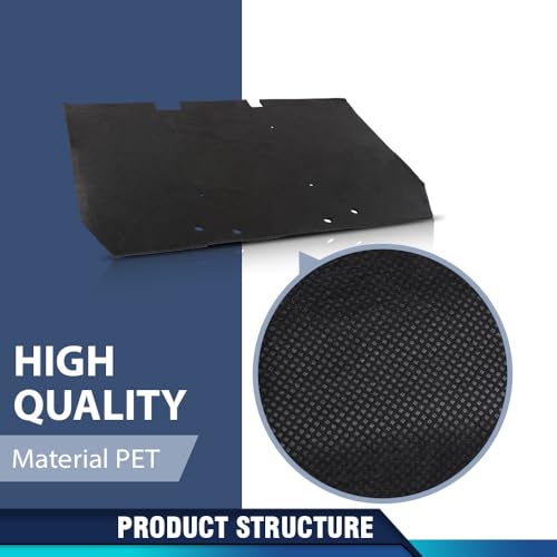 PIT66 Hood Insulation Pad 1/2" W/ Clips Compatible with Range Rover Classic Only 1987-1995 - style: 1987-1995 Range Rover Classic Only