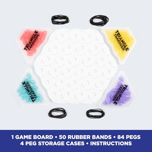 Triangle Takeover By Relatable, Exciting Brain Games for Family Gatherings, A Great Choice for Kids Board Games and Kids Party Games, Appropriate for Players Ages 8 and Up