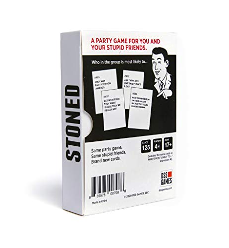 DSS Games Drunk Stoned or Stupid: Second Expansion | 3+ Players, NSFW, Party Game, Roast Your Friends, Pregame, Card Game, Adult Game, Stocking Stuffer, Gift for Him - style: Expansion Pack 2