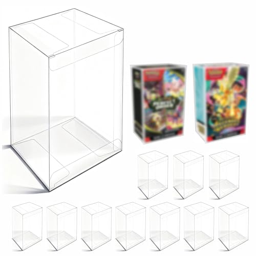 Plastic Protector Case for NEW Booster Bundle (Single Bundle ME2.5/ME03) 0.5MM Clear Folding Display Box (10 PCS)