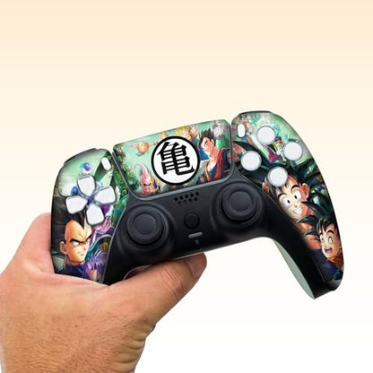 D. B. Z. FAMM Custom PS-5 Controller Wireless compatible with Play-Station 5 Console by BCB Controllers | Proudly Customized in USA with Permanent HYDRO-DIP Printing (NOT JUST A SKIN) (MODDED) - color: D. B. Z. Famm, size: Modded - Front & Back Print