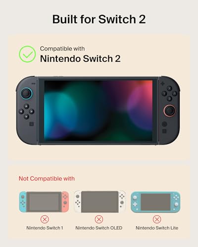 Belkin Nintendo Switch 2 Grip Case, Ergonomic, Dockable, Quick-Release Grip | Ergonomic Non-slip Protective Joy-Con Grip with Easy Joy-Con Removal, Dockable Quick-release Design, Built-in Kickstand - color: Olive, style: Grip