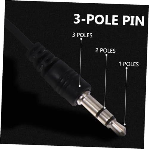 Toyvian 3pcs Professional Lavalier Condenser Microphones with Noise Reduction Clip Collar Mics for Gaming Recording Broadcasting Compatible with Gimbal Cameras and Mobile Devices
