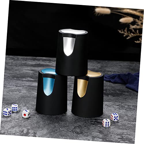 Toyvian 1pc Plastic Dice Cup Compact and Lightweight Shaker for Ktv and Party Games Easy to Clean Stable Dice Rolling Storage Accessory