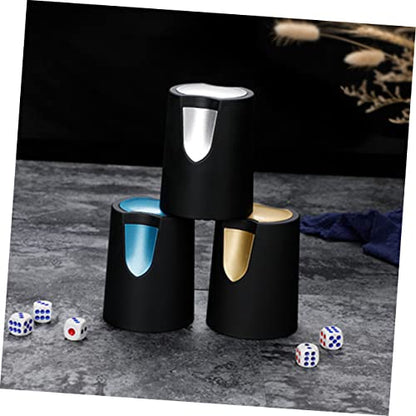 Toyvian 1pc Plastic Dice Cup Compact and Lightweight Shaker for Ktv and Party Games Easy to Clean Stable Dice Rolling Storage Accessory