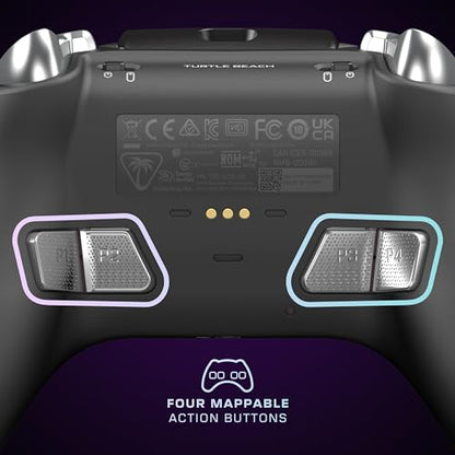 Turtle Beach Stealth Ultra Wireless RGB Gaming Controller, Xbox Series X|S | Also works with PC, Xbox One, Android, Bluetooth, Customizable Display Screen, Rapid Charging Dock, 30-Hr Battery, Black - color: Black