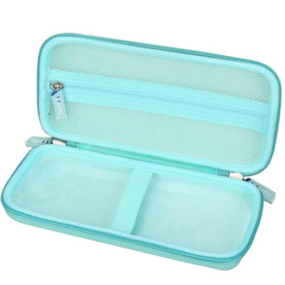 worfty Travel Carrying Case for Retroid Pocket G2/ 6/ 5/ 4/ 4pro Game Handheld Console (Case Only) - Hard Protective Carrying Storage Bag (Teal) - color: Teal