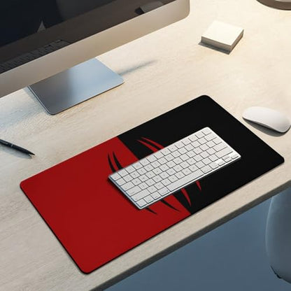 Gaming Mouse Pad, Spider Red Pattern Mouse Pad Large Extended Computer Mouse Mat Keyboard Full Desk Mousepad for Gaming, Office, Home 11.8x31.5Inch - color: style-15, size: 11.8 x31.5-Inch