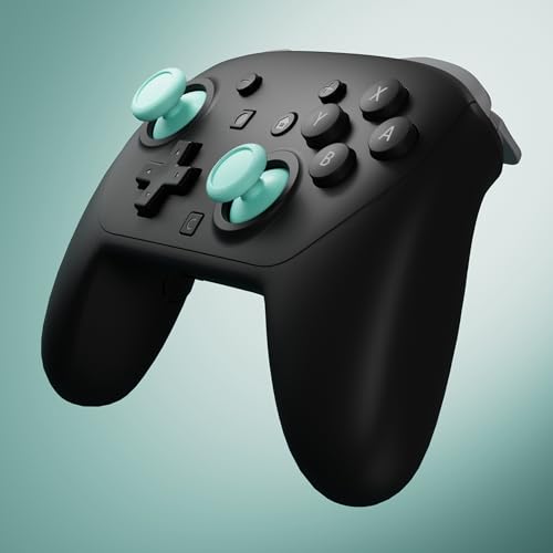 eXtremeRate Replacement 3D Joystick for Nintendo Switch 2 Pro Controller, Left Right Analog Stick Thumbsticks with Screwdriver Tools for Switch 2 Pro Controller, Multi-Colors Options - Misty Green - color: Misty Green