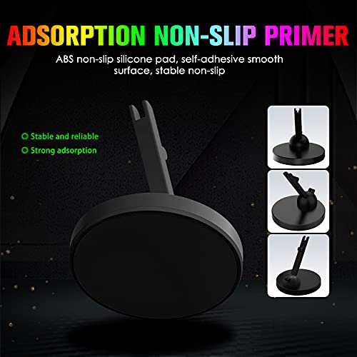 Ajazz Games Mouse Bungee Mouse Cord Clip Cord Management System Flexible 360 Degree Rotatable for Esports FPS Games(Black)