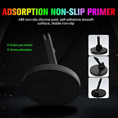 Ajazz Games Mouse Bungee Mouse Cord Clip Cord Management System Flexible 360 Degree Rotatable for Esports FPS Games(Black)