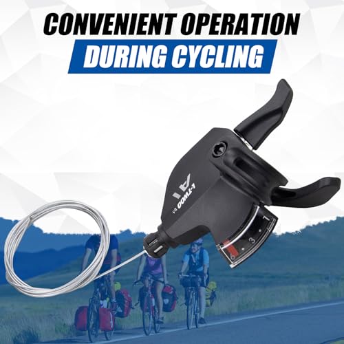 WEEROCK Bike Shifter Lever 6 Speeds Right Thumb Gear Shift Lever for Mountain Bicycle - color: Right 6 Speed