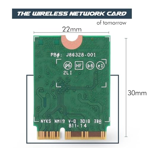 BE202 WiFi 7 Card | M.2 PCIe WiFi Card | Tri-Band 2.4/5/6 GHz | Up to 2.4 Gbps | WiFi Card for PC | Supports Bluetooth 5.4 & Intel PCs with Windows 11 | BE202NGW