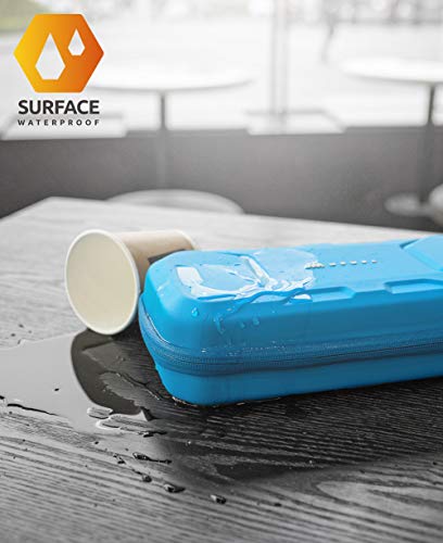 Mumba Carrying Case for Nintendo Switch OLED/Switch 1/Switch Lite, [Standard Version] Protective Travel Carry Case Pouch for Nintendo Switch Console & Accessories (Blue) - color: Blue