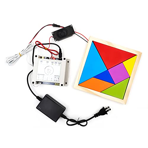 Escape Room Prop Tangram Props to Control 12V Magnetic Lock Escape Room Game Puzzle