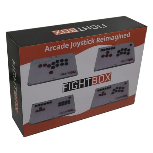 FightBox B1-PS5 All Button Leverless Arcade Fight Stick Game Controller Compatible With PC/PS3/PS4/PS5