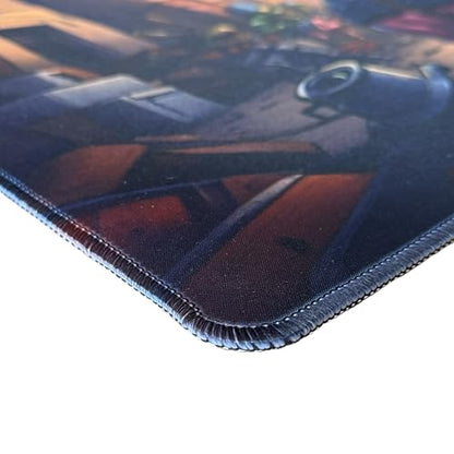 Foxtrot Designs MTG Playmat, 24in x 14in, Premium Stitched Edges, Non-Slip Bottom for MTG and Other TCGs. TCG Play Mat, Desk Mat, Goblin Design (Hog Goblin) - color: Hog Goblin