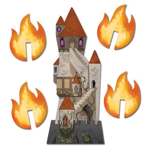 The Wizard’s Tower ⎸Castle Panic Expansion ⎸Board Game for Adults and Family ⎸Cooperative Board Game ⎸Ages 8+ ⎸for 1 to 6 Players - style: Wizard’s Tower Expansion