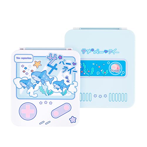 GeekShare Portable Switch Game Card Case - 12 Game Card Slots, Compatible with Switch Lite/Switch/Switch OLED (Shark Party) - size: For Switch 2017/Switch OLED/Switch Lite