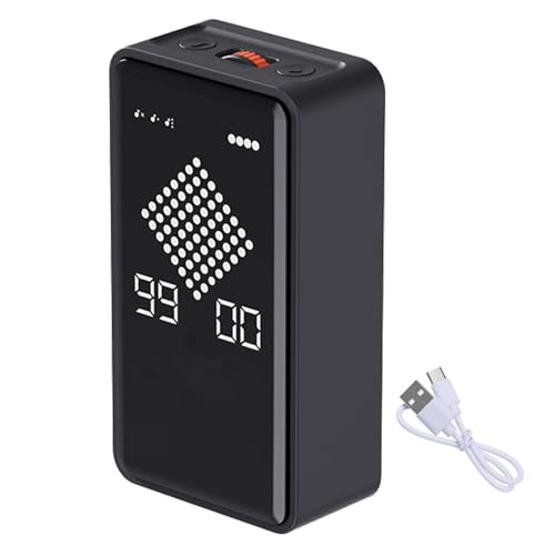 Digital Visual Timer, 0-99mins Sand Time with Gravity Sensor, Hourglass Animation, Type-C Rechargeable Magnetic Visual Timer for Classroom, Cooking, Fitness, Baking, ADHD(Black) - color: Black