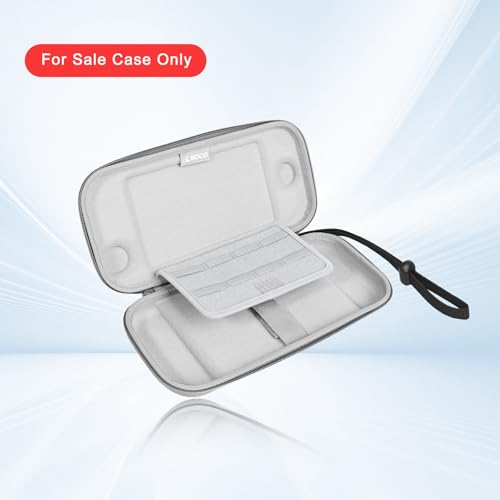 RLSOCO Slim Case for Nintendo Switch 2 Game Console with 8 Game Card Slots - Grey (Case Only) - color: Small Case Grey