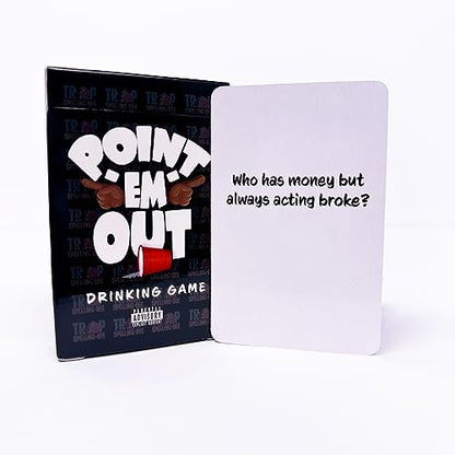 Point Em Out Party Card Game for Adults | Game Night Starter, Family & Friend Fun, After Parties and More
