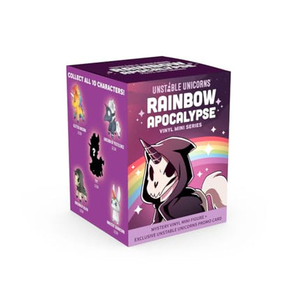 Unstable Games - Unstable Unicorns Vinyl Mini Figures Series Mystery Blind Box - Rainbow Apocalypse - style: Vinyl Mystery Box: Rainbow Apocalypse