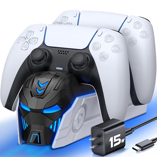 PS5 Controller Charger Station for PlayStation 5 Controllers Dual Stand Charger Dock, PS5 Controller Charging Station Accessories(M) - size: M