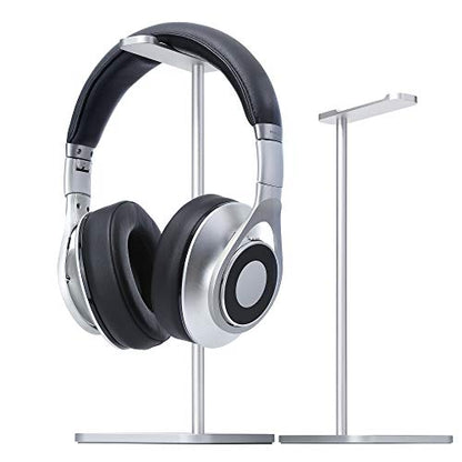 Headphone Stand for Desk, Aluminum Headset Stand (Silver) - color: Silver