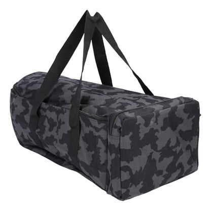 Asixxsix RC Bait Boat Storage Bag, 1000D Oxford RC Boat Remote Control Fishing Boat Cover Bag, 60 x 30 x 20cm, 24 x 12 x 8inch, Suitable for Most Bait Boats, Double Zipper - color: Black Camouflage