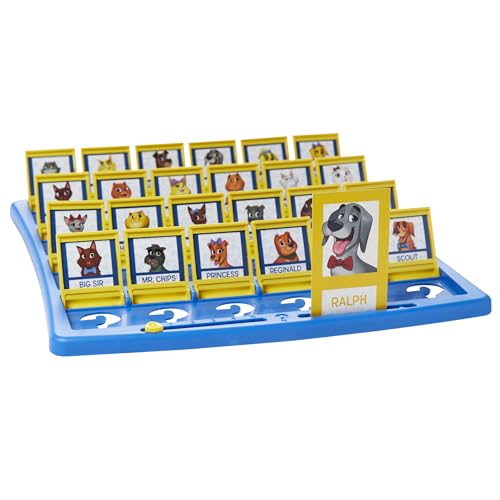 Hasbro Gaming Guess Who? Plus Board Game with People & Pet Cards