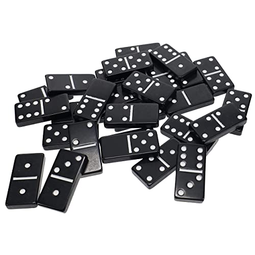 WE Games Double 6 Dominoes Combo Set - 12-in-1 Travel Games for Families and Adults - Dice & Poker Games (Pack of 2) - size: 2.0 x 0.5 x 6.75 in. (Pack of 2)
