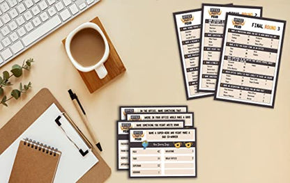 Office Friendly Feud Quiz, Family Feud Quiz, Office Party Games, Team Building Games, Feud Trivia Quiz - color: Neutral With Accent Colors