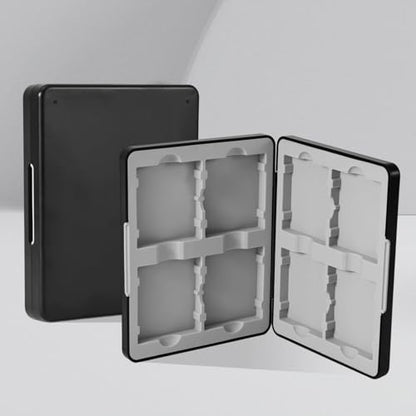 Game Cartridge Storage Case for Gameboy GB GBC, Magnetic Closure Protective Holder with Silicone Slots Holds 16 Game Cartridges for GB GBC Collectors