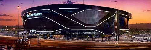MasterPieces 1000 Piece Sports Jigsaw Puzzle - NFL Las Vegas Raiders Stadium Panoramic - 13"x39" - style: Las Vegas Raiders
