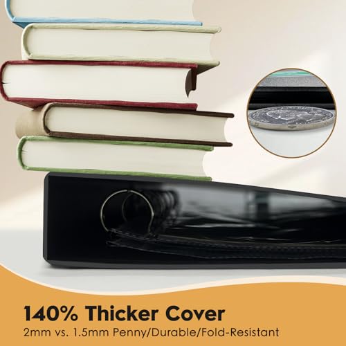 Nariolar 1000-Piece Puzzle Storage Folder | Portable Large Jigsaw Puzzle Organizer with 15 HD Pockets, Holds 30 Puzzles, Dustproof & Protective Accessory - style: 1000pcs-ring Binder