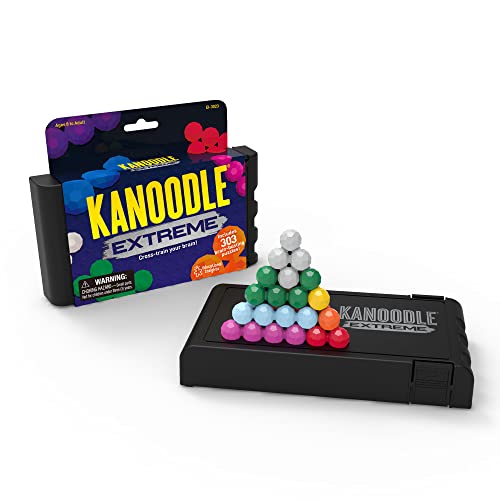 Educational Insights Kanoodle Extreme (Pack of 10) - 3D Brain Teaser Puzzles, Single Player Brain Game, Handheld Travel Games for Kids, Logic Puzzle Games and Gifts for Kids, Teens & Adults Ages 8+ - style: Party Pack of 10
