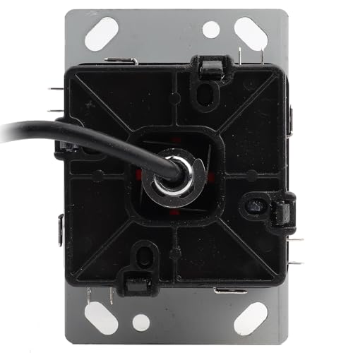 plplaaoo 8 Way Flight Joystick Game Trigger Top Button High Sensitivity Soft Spring Pressure Long Travel Black Red Metal Plastic Simulator Flight Machines