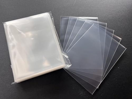 Sleeve Kings Card Sleeves 63.5x88mm Standard Size, 60 Micron, 4-Pack, 440ct | Crystal Clear Protection, Acid-Free & PVC-Free, Compatible with Magic: The Gathering, Terraforming Mars & More - size: 63.5 x 88 mm (4x110 Pack, 440 Sleeves), style: Card Game