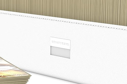 Ultimate Guard Arkhive 800+, Deck Case for 800 Double-Sleeved TCG Cards, White, Compatible with Boulders, Magnetic Closure & Microfiber Inner Lining - color: White, size: 800+