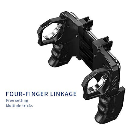 Newseego for Mobile Game Controller, Game Controller Gamepad with L1R1 Trigger for Sensitive and Aim Trigger Controller for Android & iOS for Rules of Survival