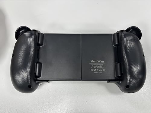 ShanWan Mobile Game Controller for iPhone and Android with Upgrade Design, Phone Case Support, PS Remote Play, Xbox Cloud, Steam Link, GeForce NOW, MFi Arcade Games - size: For iPhone & Android