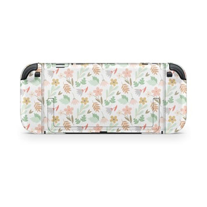 Gaming Skin Compatible with Nintendo Switch 2 Console Only - Neutral Flowers - Premium 3M Vinyl Protective Wrap Decal Cover - Easy to Apply | Crafted in The USA by MightySkins - color: Neutral Flowers, size: Switch 2 Console Skin Only, style: Matte Finish