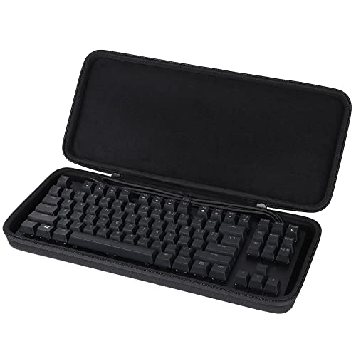 co2CREA Hard Travel Case for Razer Huntsman Tournament TKL Keyboard | Tenkeyless Gaming Keyboard Compatibility, Travel Protective Storage Bag - size: for TKL Keyboard