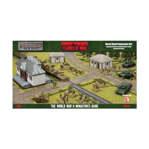 Flames of War Rural Road Expansion Set Terrain by Battlefront BB140