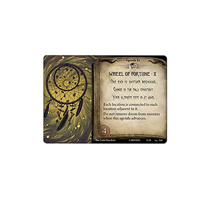 Arkham Horror The Card Game Before the Black Throne MYTHOS PACK - Confront Ultimate Foe Across Cosmic Realms! Cooperative LCG, Ages 14+, 1-4 Players, 1-2 Hour Playtime, Made by Fantasy Flight Games - style: Before the Black Throne